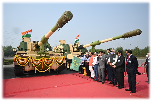 CM Gujrat Flags-off 91st K9 Vajra-T